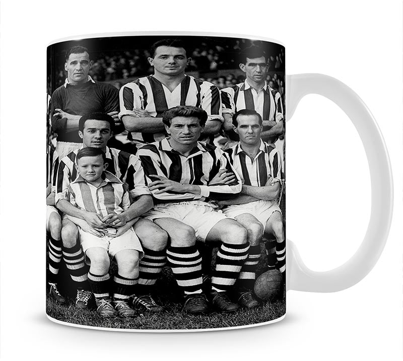 West Bromwich Albion Football Club Team Photo 1955-56 Mug - Canvas Art Rocks - 1
