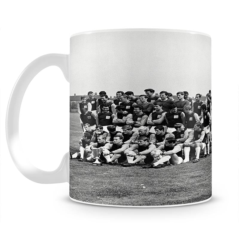 West Ham United Team Photo 1965-66 Season Mug - Canvas Art Rocks - 1