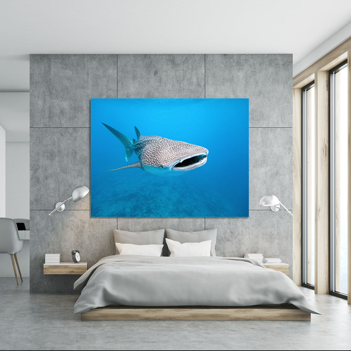 Whale shark Canvas Print or Poster - Canvas Art Rocks - 5