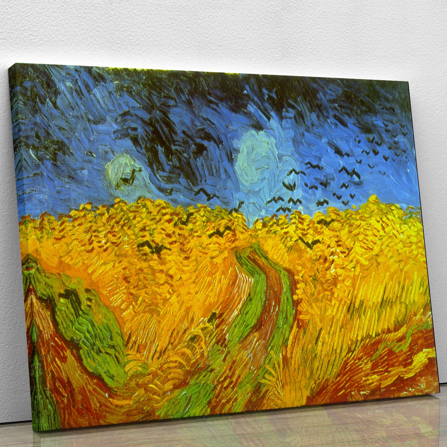 Wheatfield Canvas Print or Poster Canvas Art Rocks