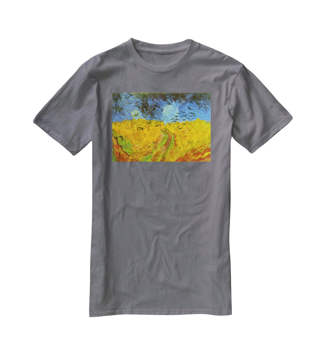 Wheatfield T-Shirt - Canvas Art Rocks - 3