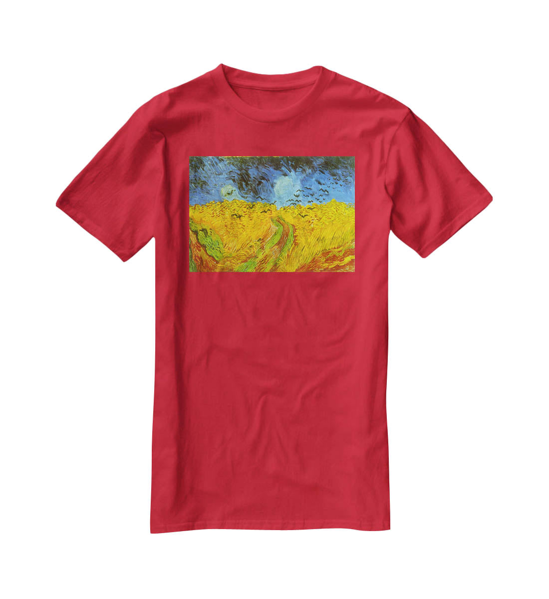 Wheatfield T-Shirt - Canvas Art Rocks - 4