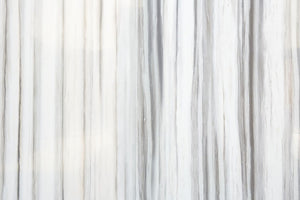 White and Grey Striped Marble Wall Mural Wallpaper - Canvas Art Rocks - 1