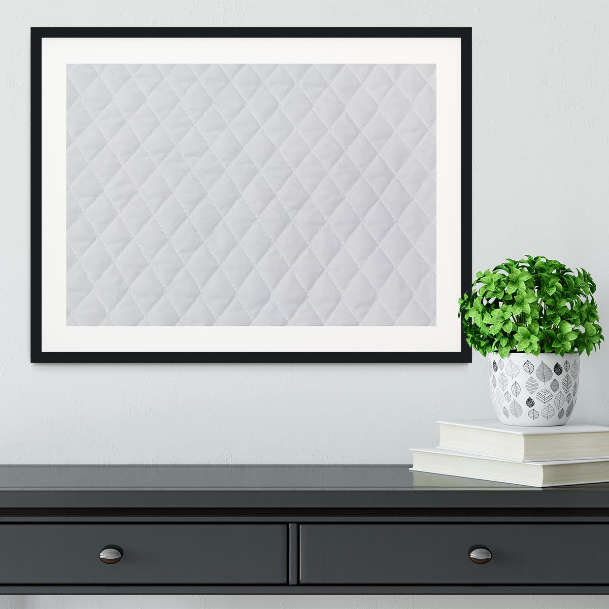 White mattress bedding Framed Print - Canvas Art Rocks - 1