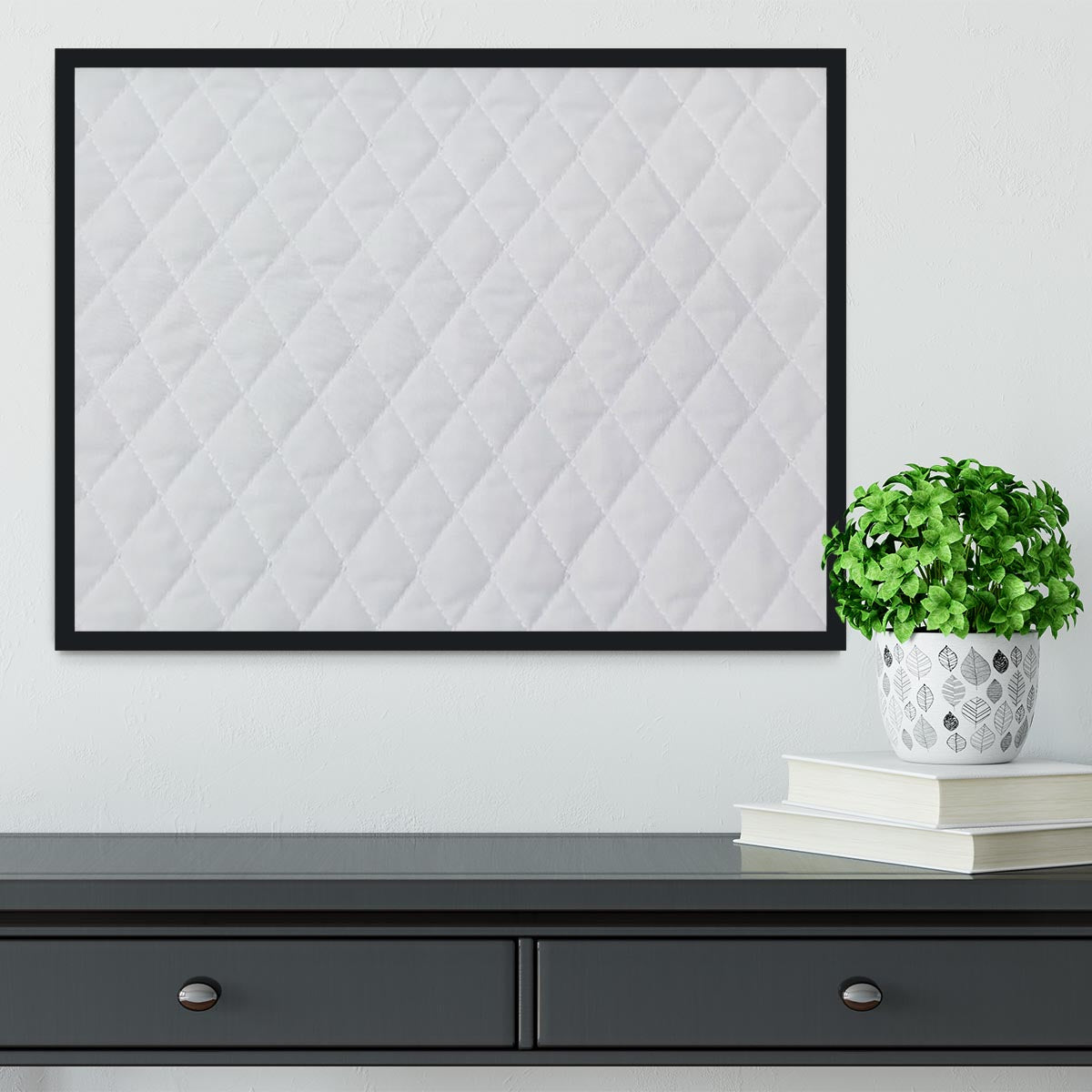 White mattress bedding Framed Print - Canvas Art Rocks - 2