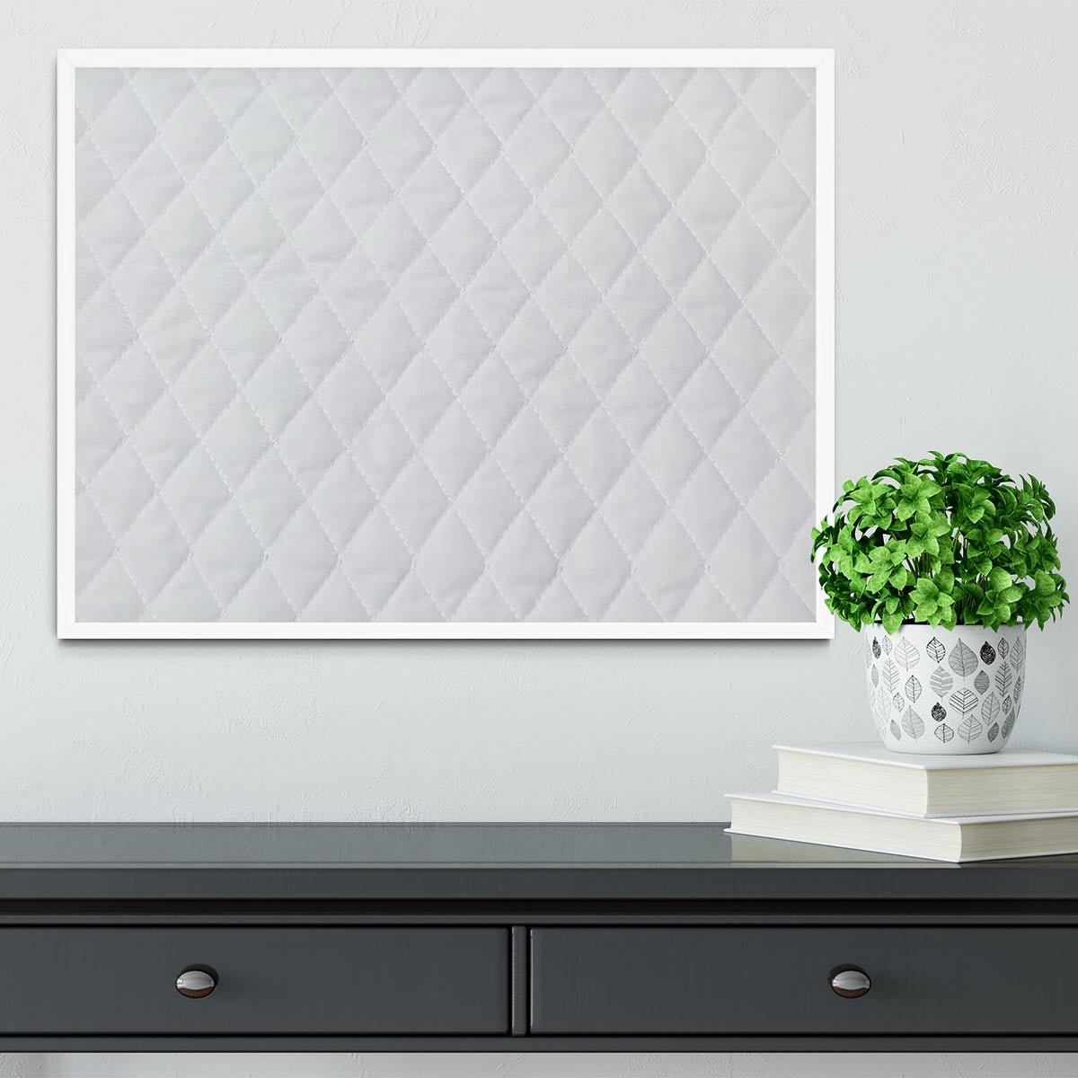 White mattress bedding Framed Print - Canvas Art Rocks -6