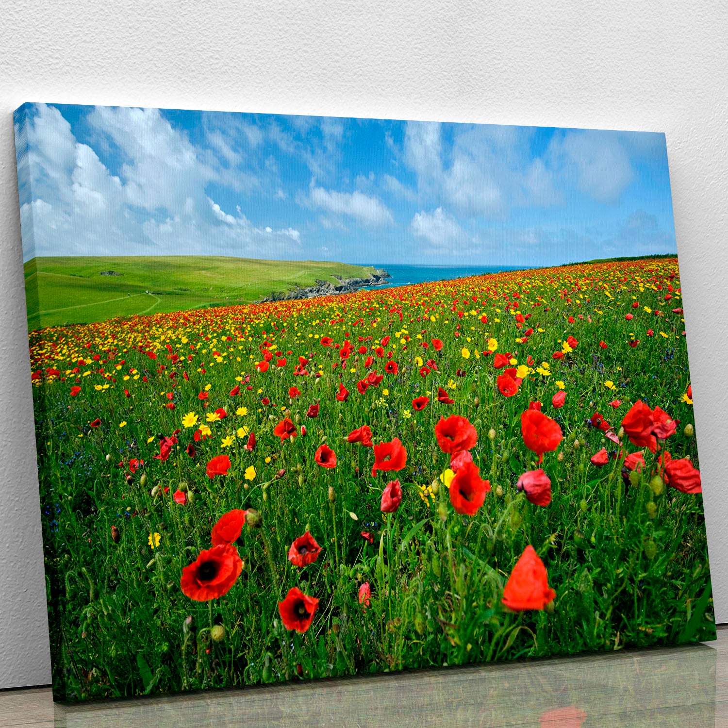 Wild Flower Meadow Canvas Print or Poster - Canvas Art Rocks - 1