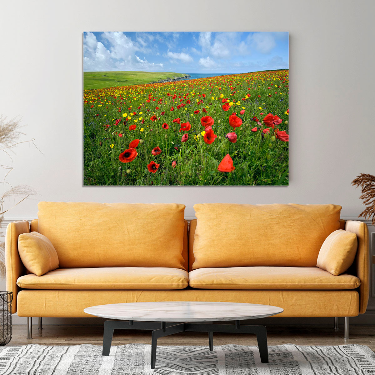 Wild Flower Meadow Canvas Print or Poster - Canvas Art Rocks - 4