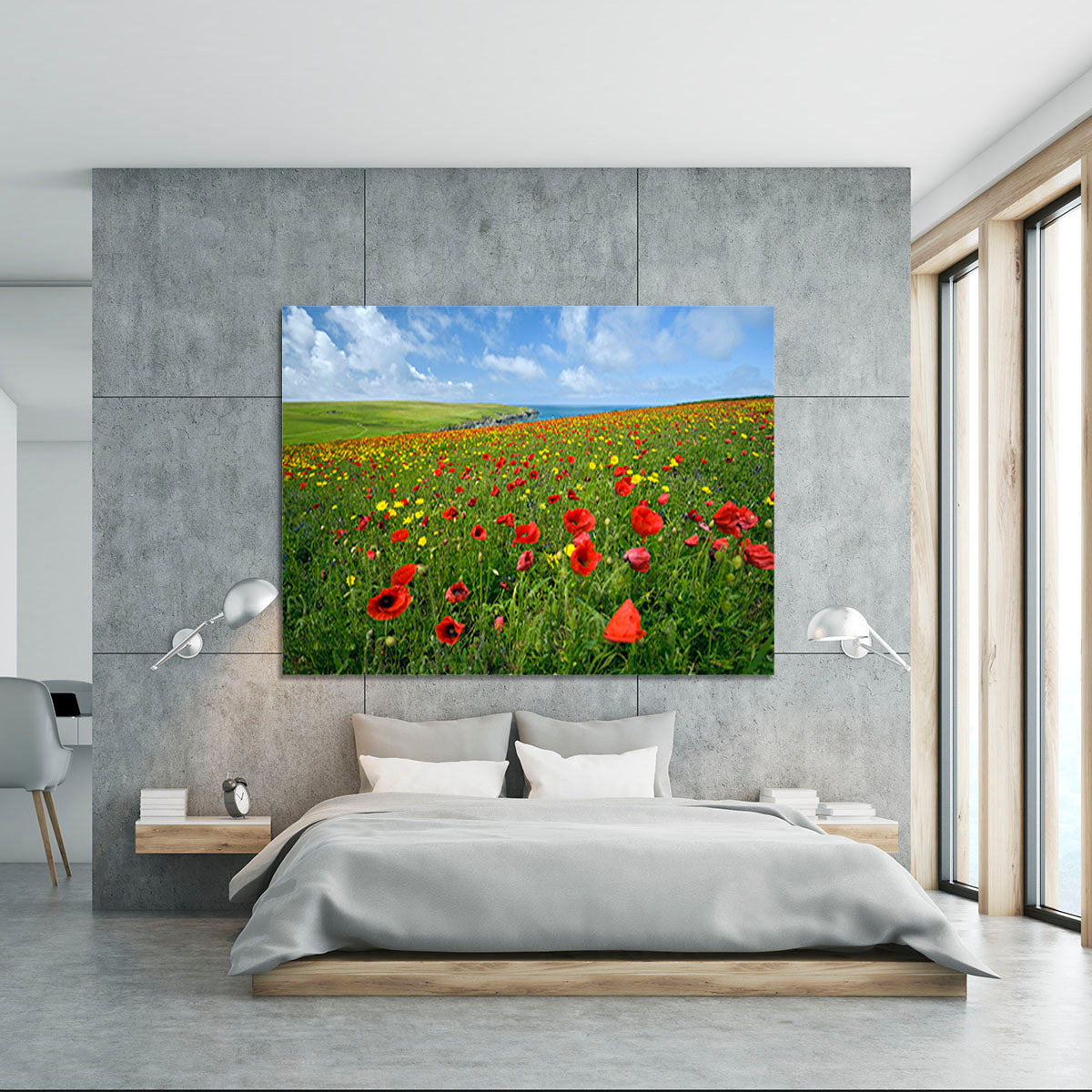 Wild Flower Meadow Canvas Print or Poster - Canvas Art Rocks - 5