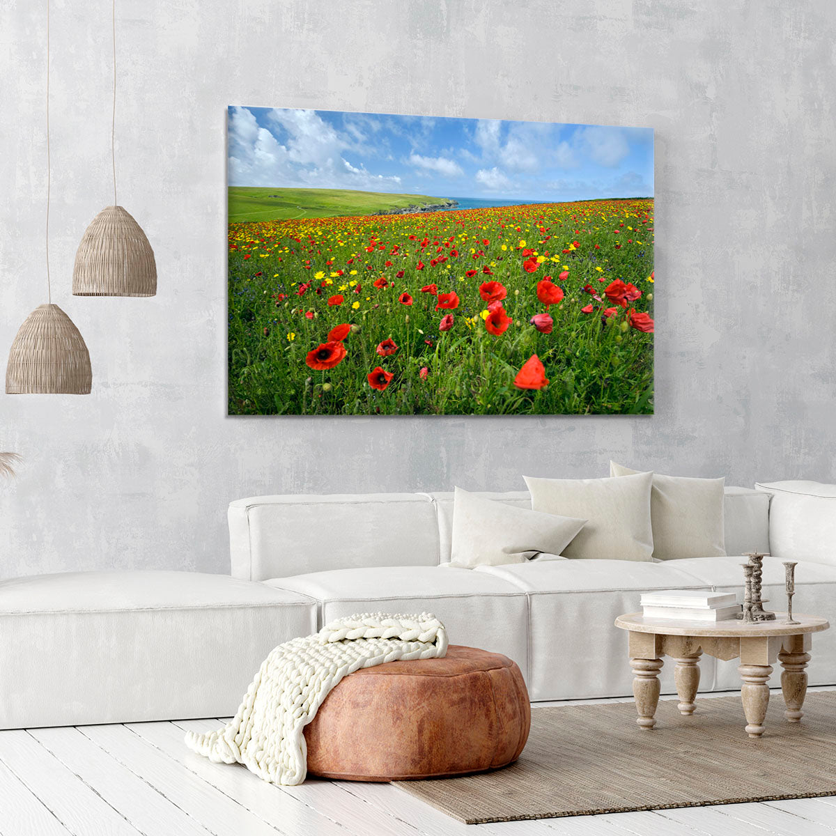 Wild Flower Meadow Canvas Print or Poster - Canvas Art Rocks - 6