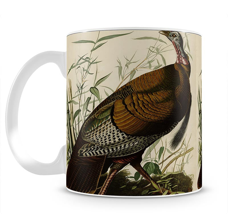 Wild Turkey by Audubon Mug - Canvas Art Rocks - 1