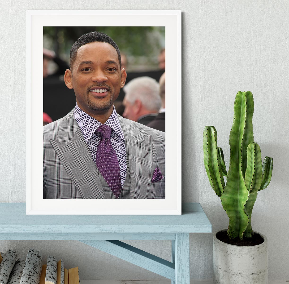 Will Smith In Suit Framed Print - Canvas Art Rocks - 5