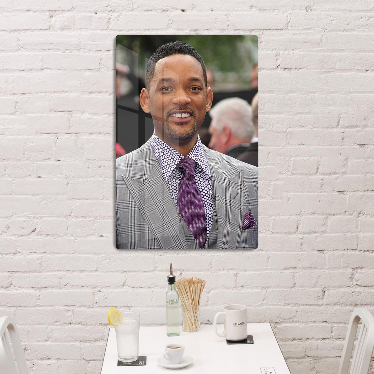 Will Smith In Suit HD Metal Print