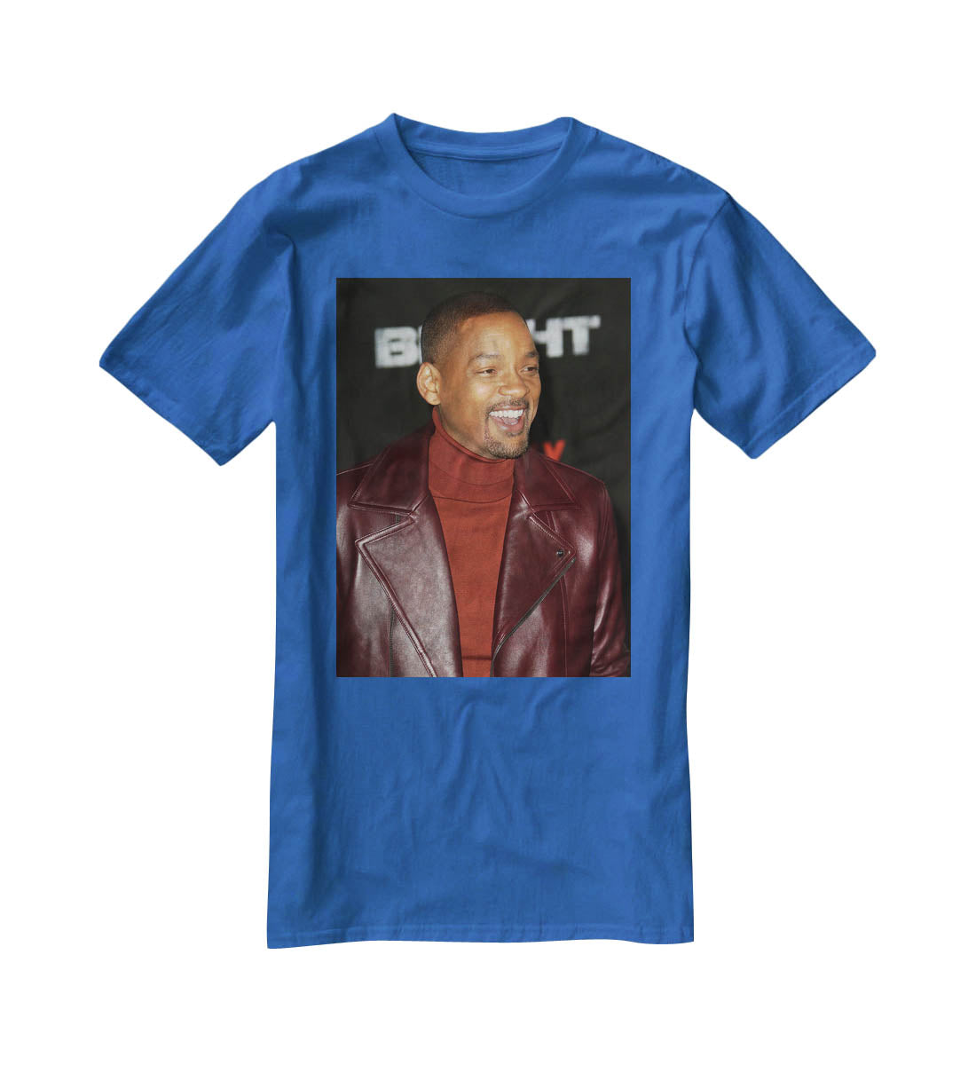 Will Smith in brown T-Shirt - Canvas Art Rocks - 2