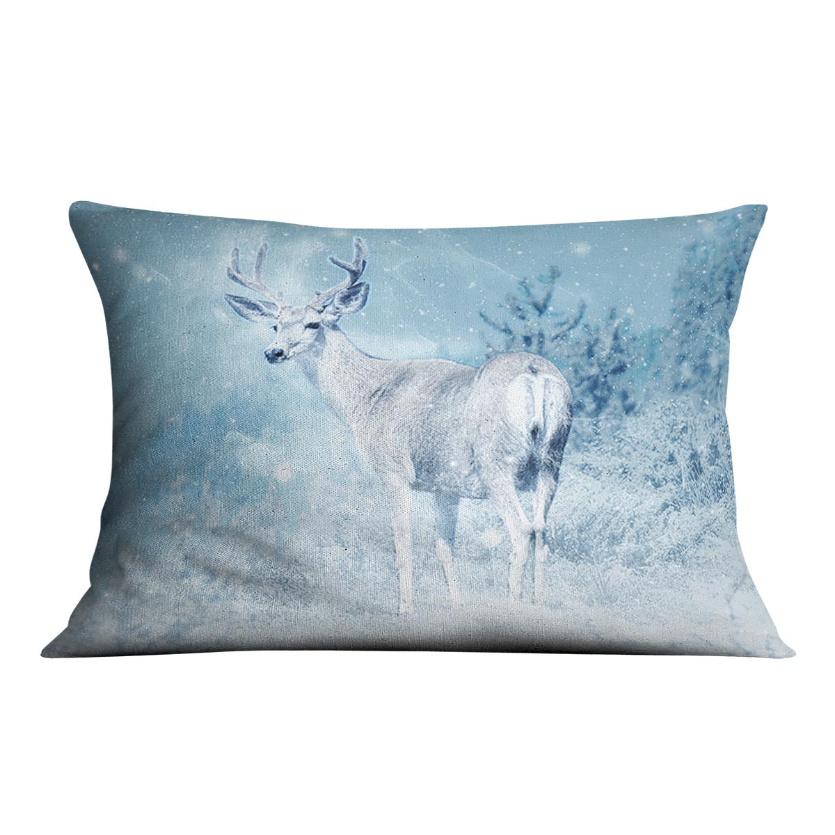 Winter Moose Cushion