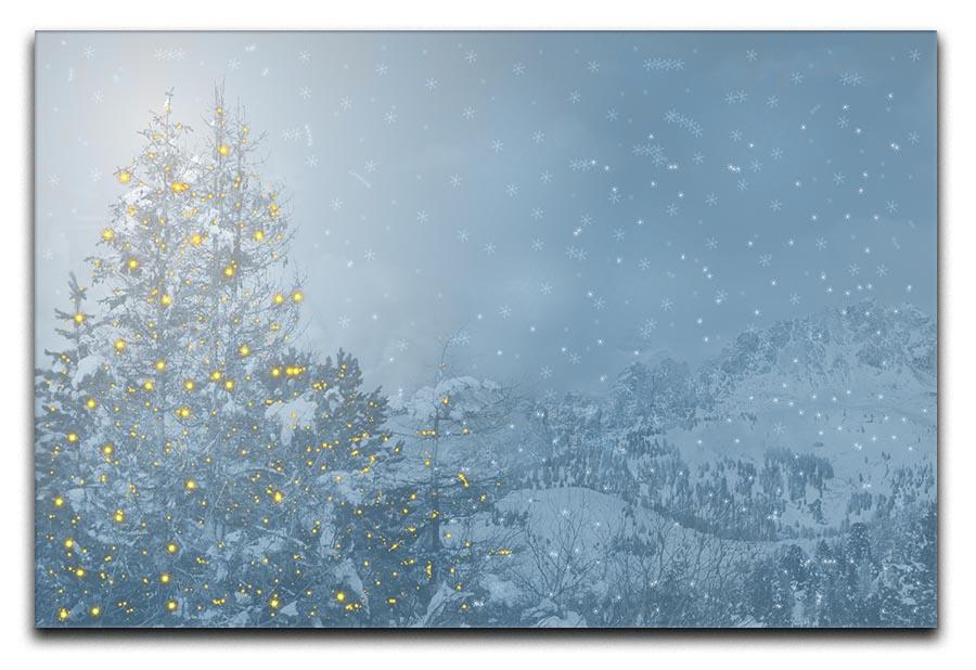 Winters Night Canvas Print or Poster  - Canvas Art Rocks - 1