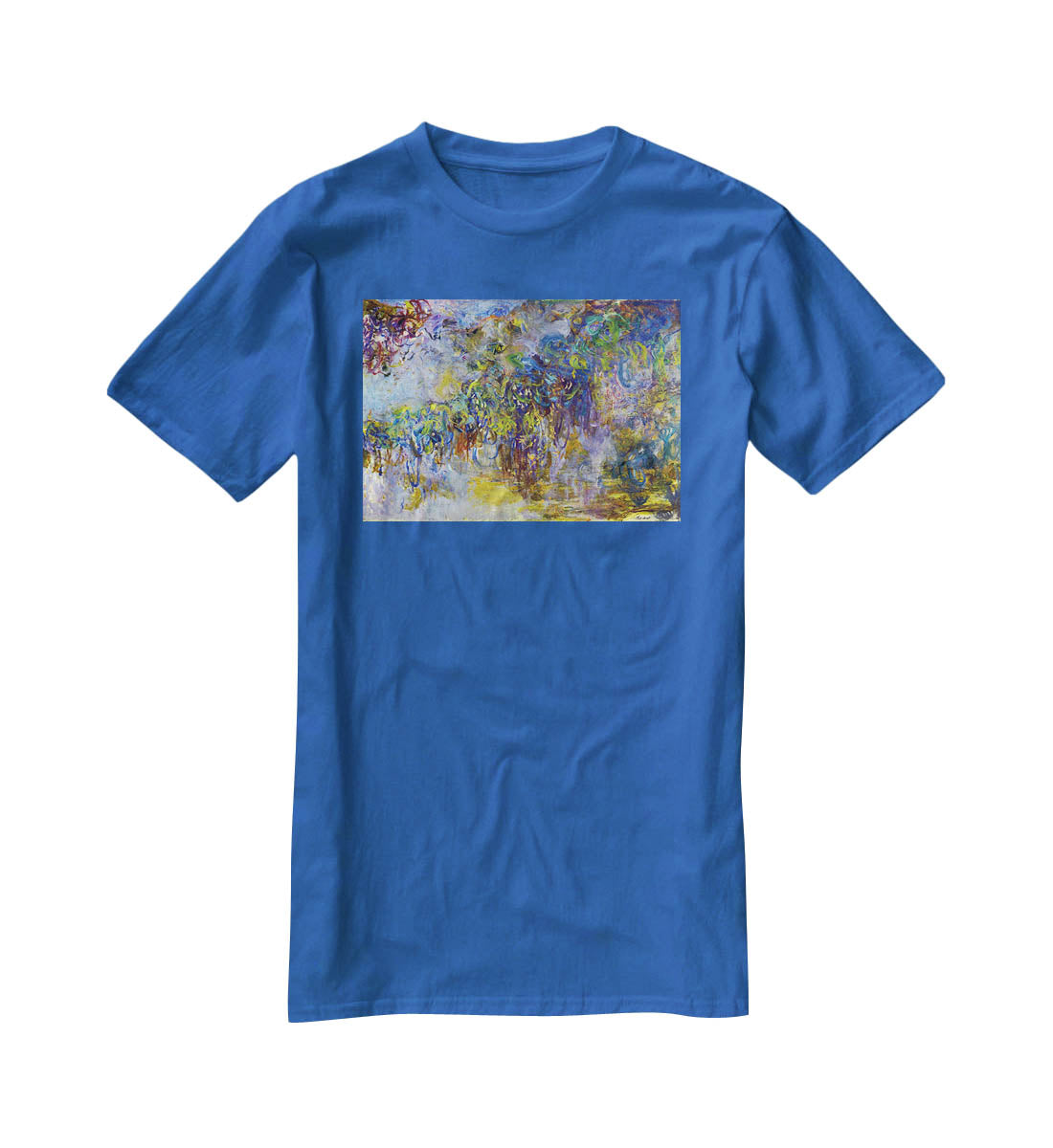 Wisteria 2 by Monet T-Shirt - Canvas Art Rocks - 2
