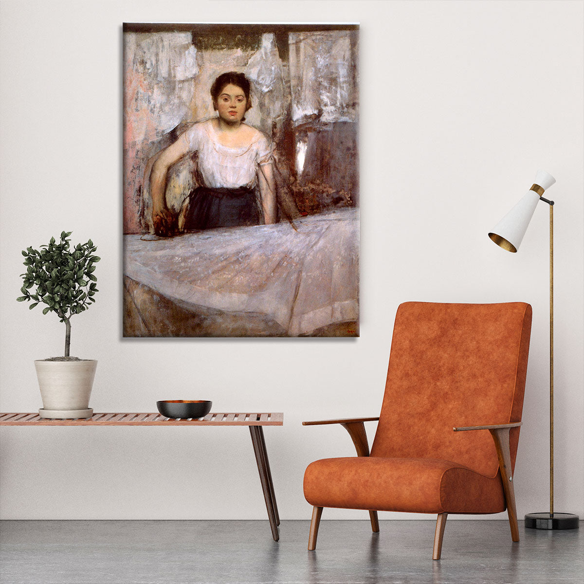 Woman Ironing by Degas Canvas Print or Poster - Canvas Art Rocks - 6