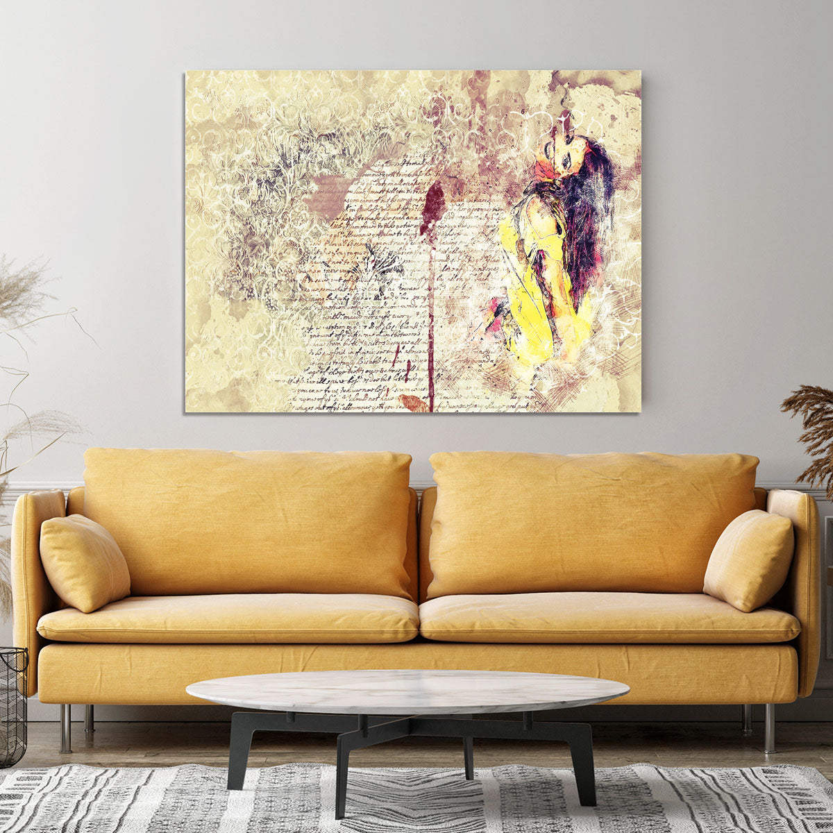 Woman Painting Canvas Print or Poster - Canvas Art Rocks - 4