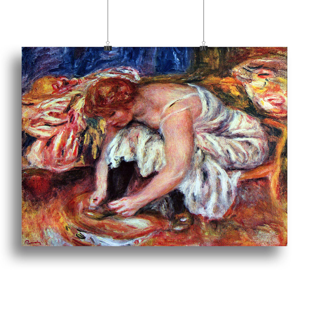 Woman Shoe Syndicate by Renoir Canvas Print or Poster - Canvas Art Rocks - 2