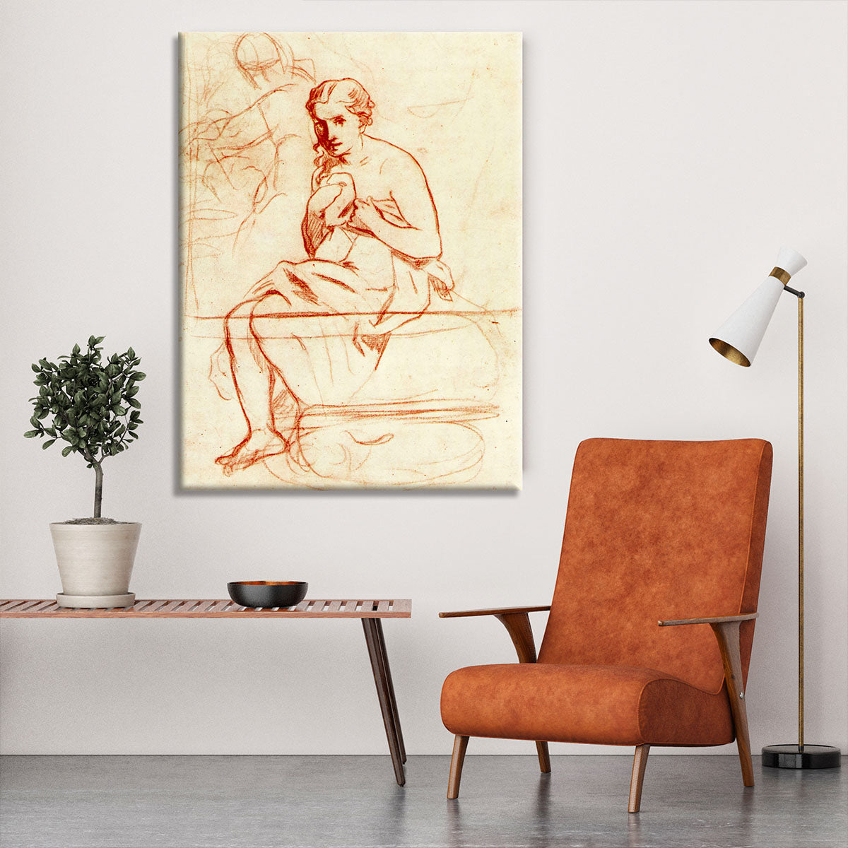 Women at the Toilet by Manet Canvas Print or Poster - Canvas Art Rocks - 6