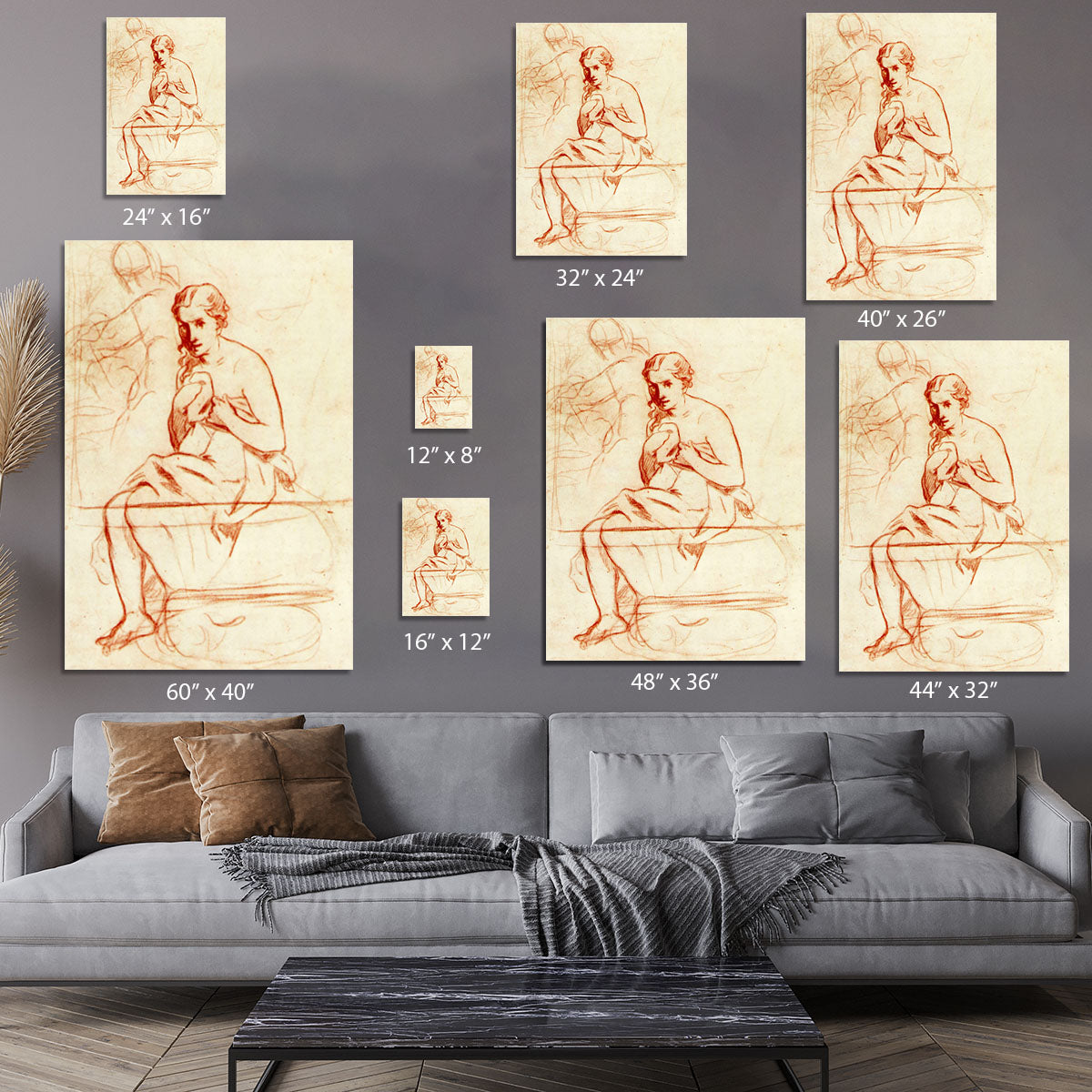 Women at the Toilet by Manet Canvas Print or Poster - Canvas Art Rocks - 7