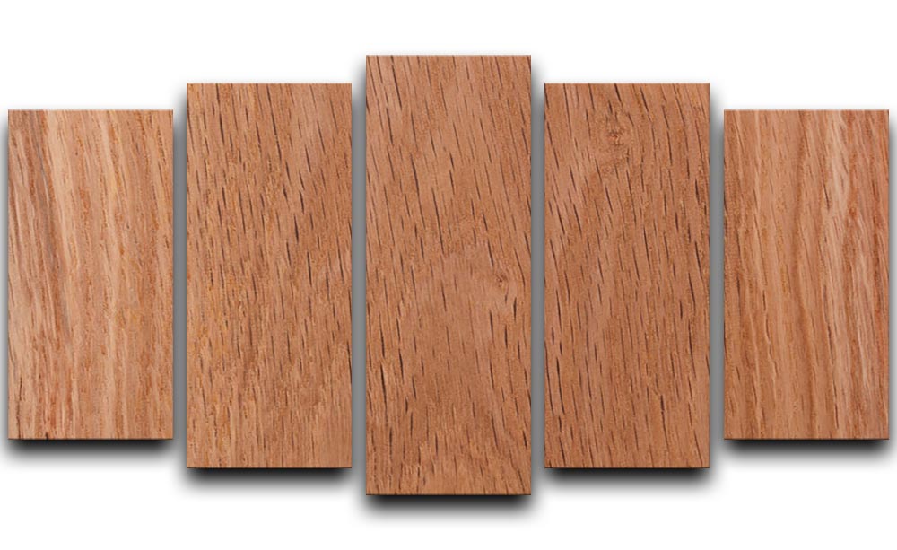 Wooden 5 Split Panel Canvas - Canvas Art Rocks - 1