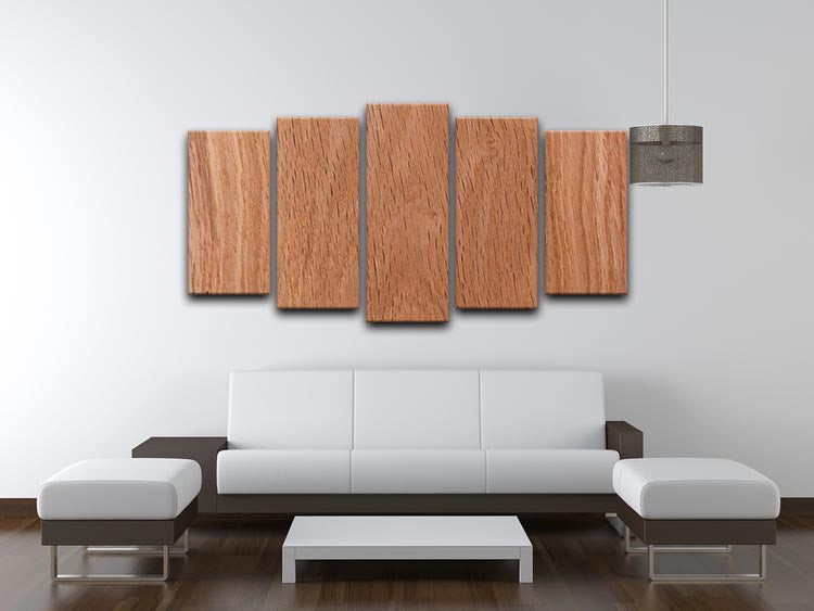 Wooden 5 Split Panel Canvas - Canvas Art Rocks - 3