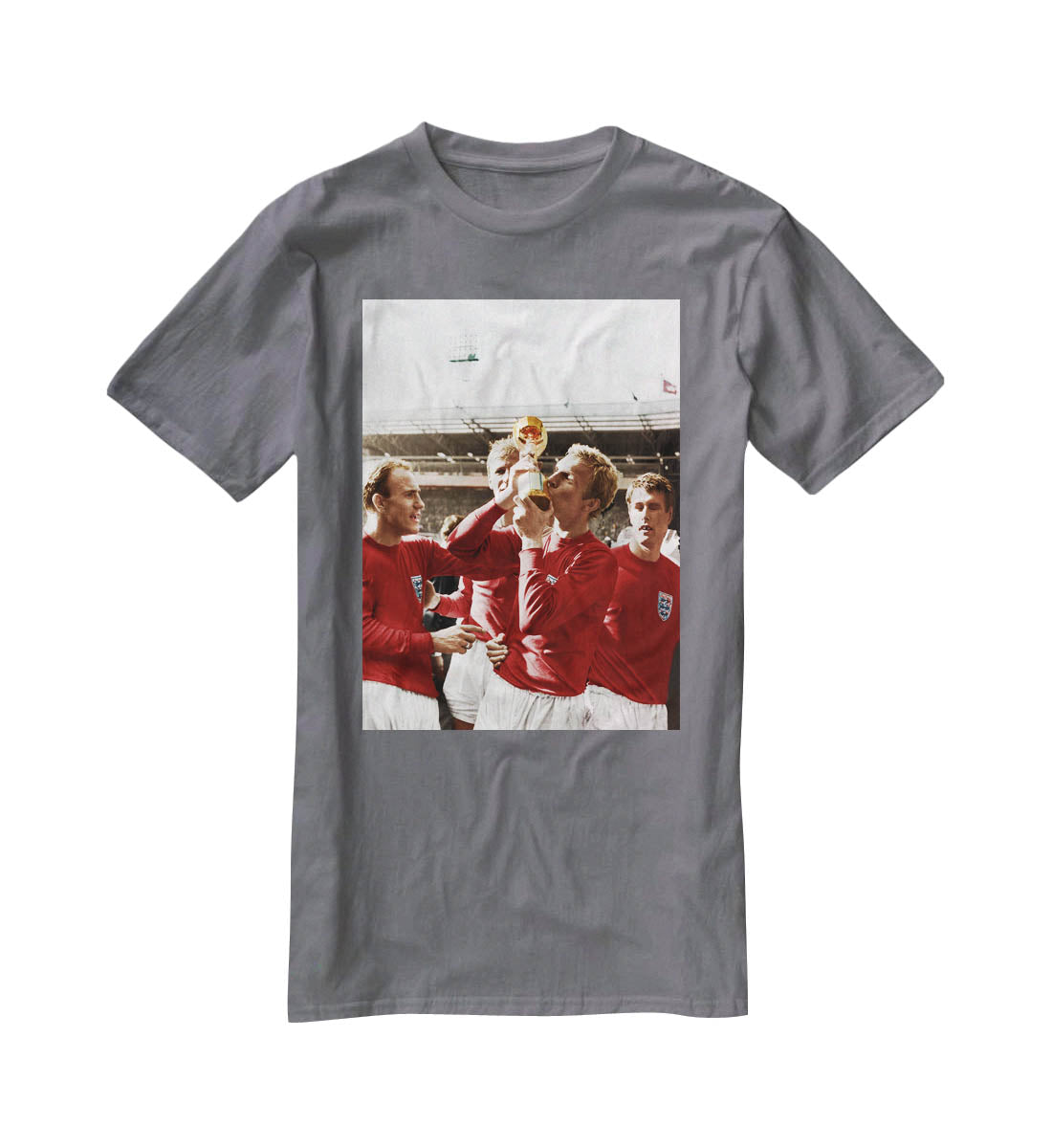 World Cup 1966 T-Shirt - Canvas Art Rocks - 3