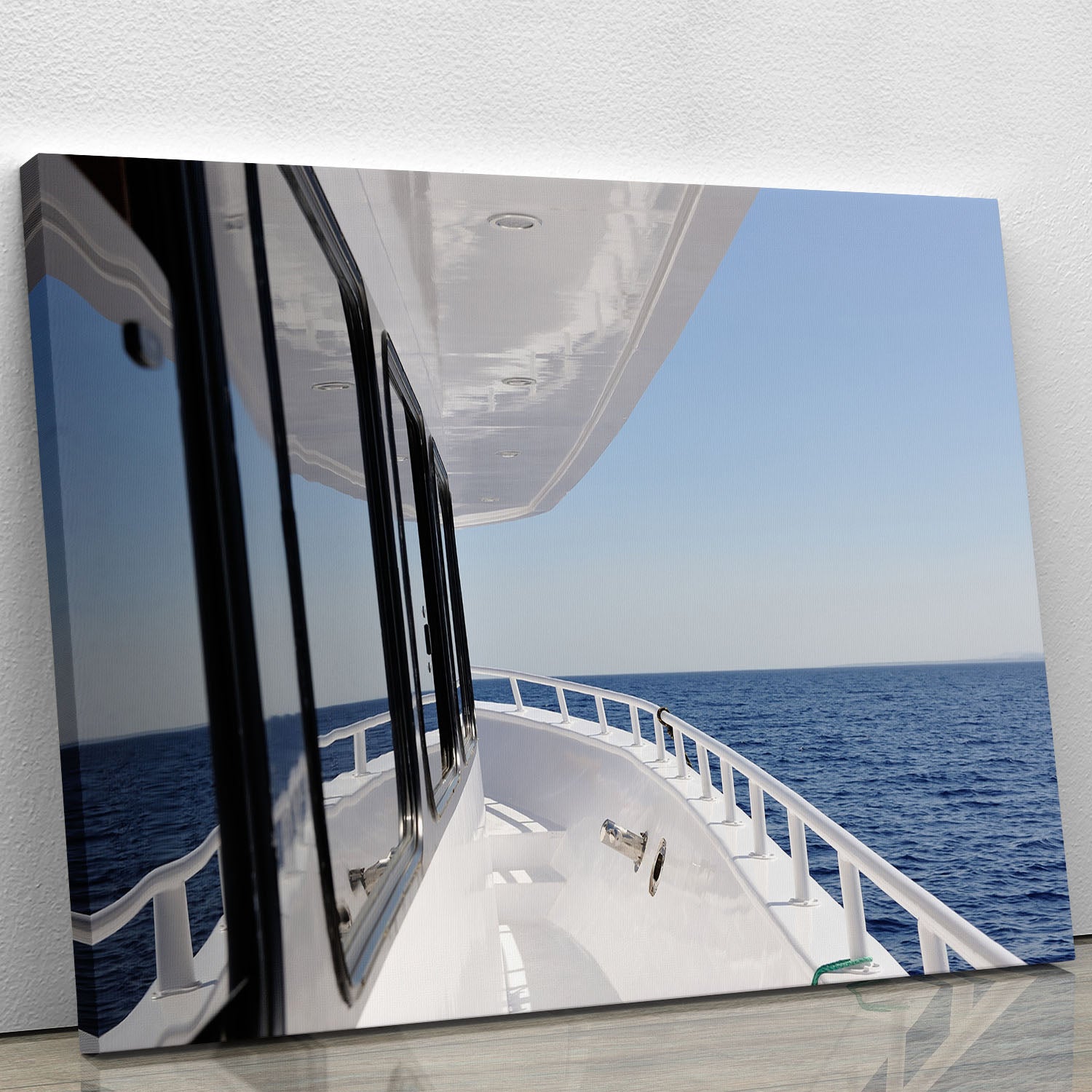 Yacht elements The deck Canvas Print or Poster - Canvas Art Rocks - 1