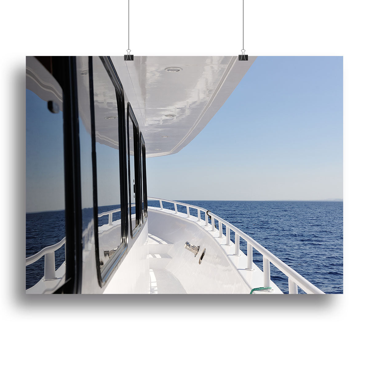 Yacht elements The deck Canvas Print or Poster - Canvas Art Rocks - 2