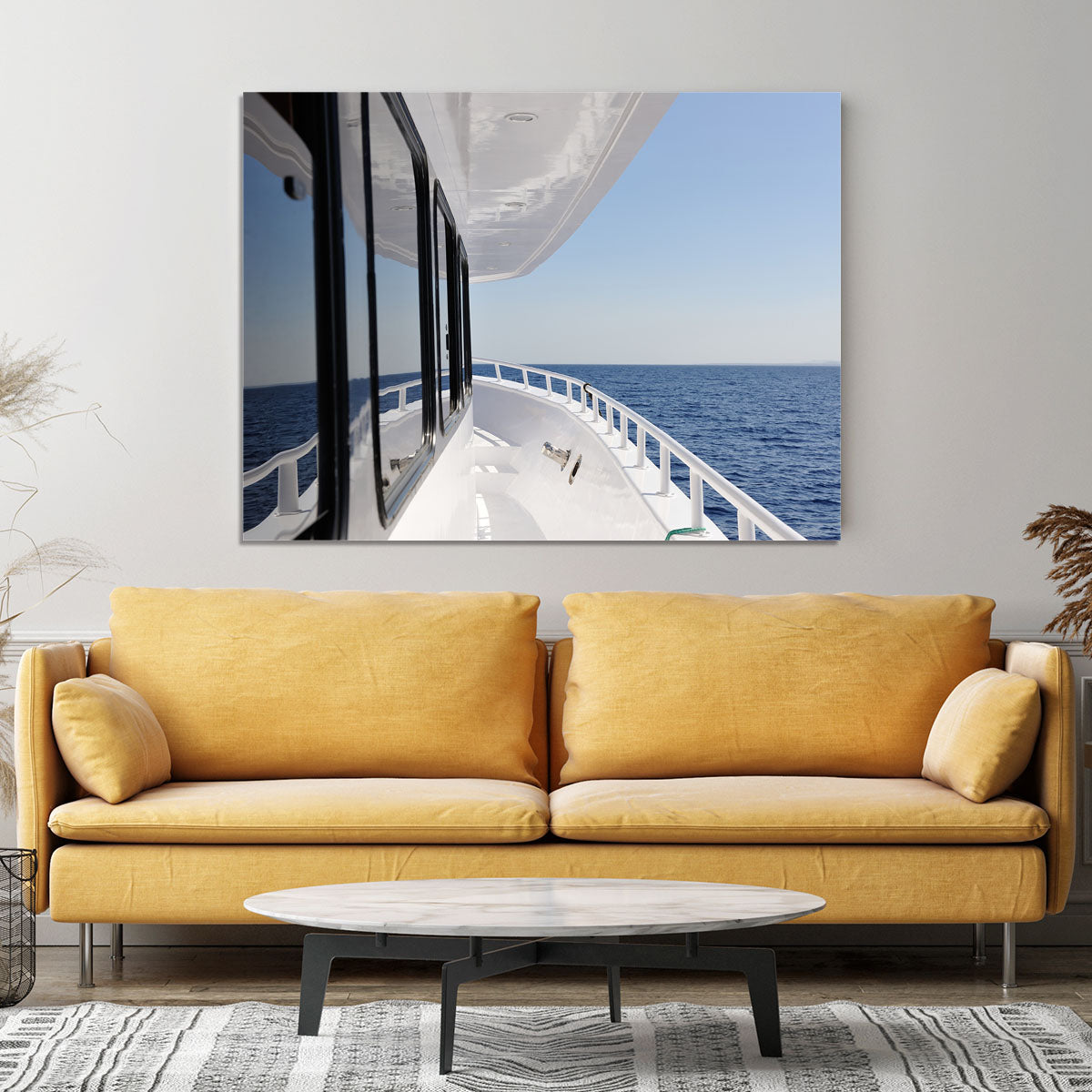 Yacht elements The deck Canvas Print or Poster - Canvas Art Rocks - 4