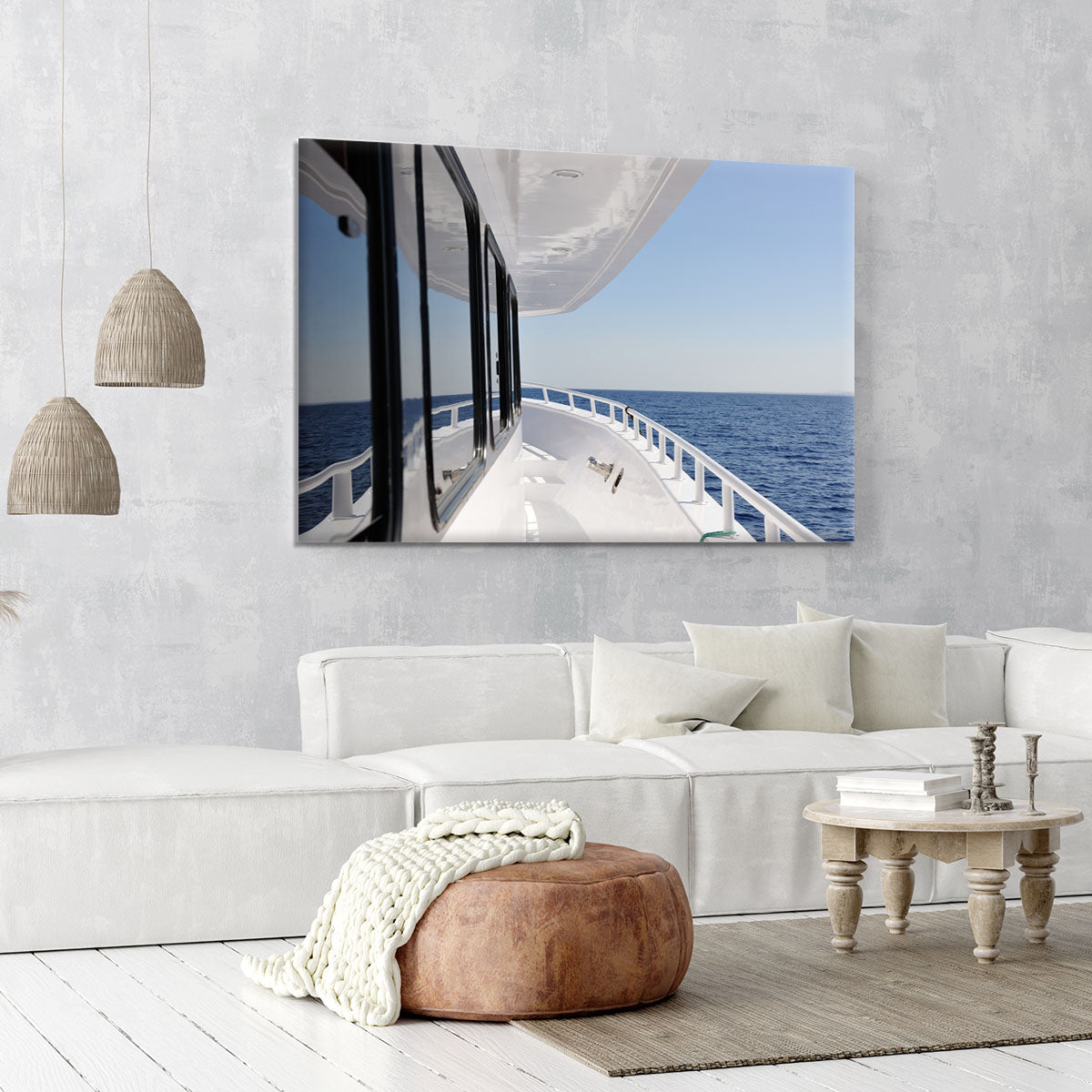 Yacht elements The deck Canvas Print or Poster - Canvas Art Rocks - 6