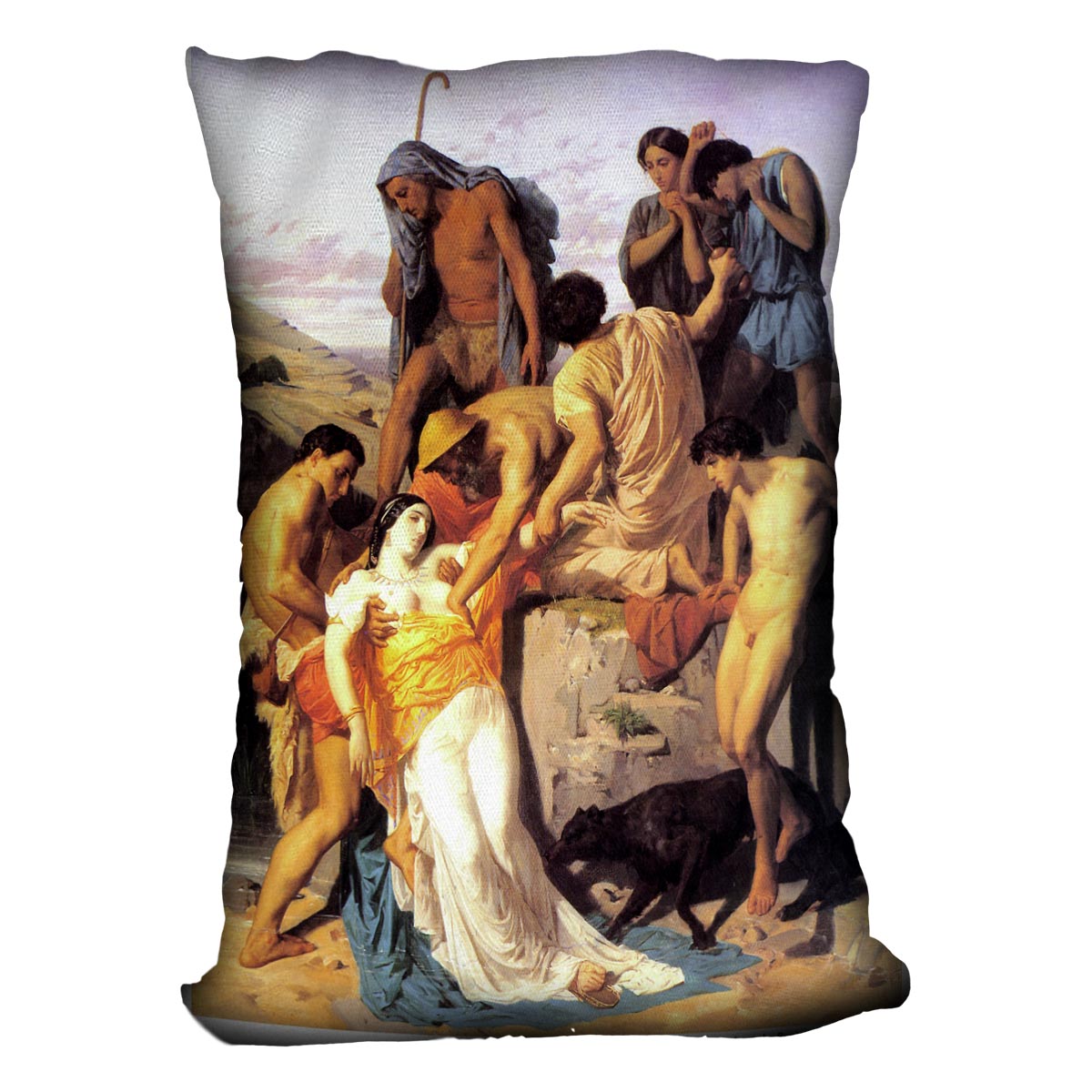 Zenobia 1850 By Bouguereau Cushion