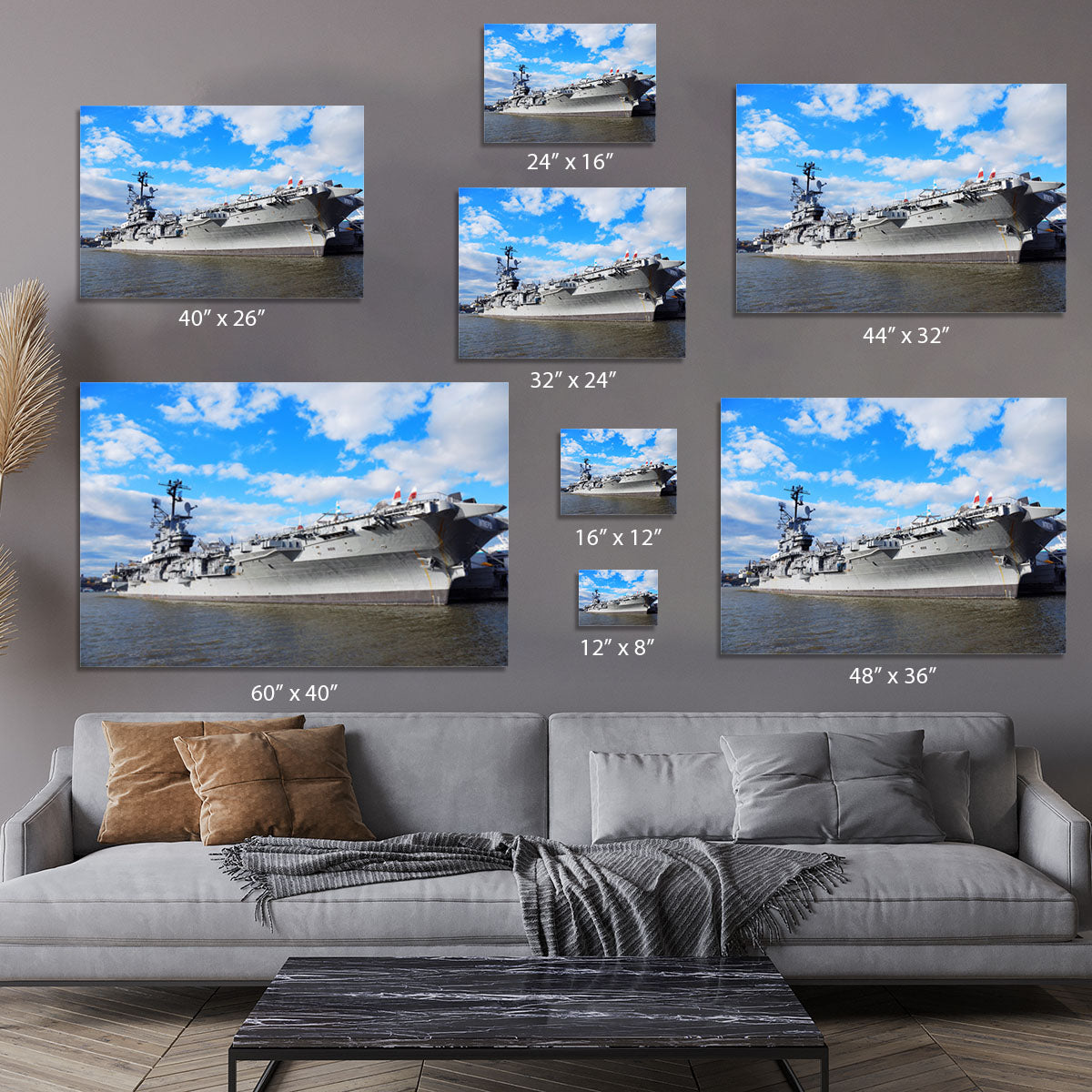 aircraft carriers built during World War II Canvas Print or Poster - Canvas Art Rocks - 7