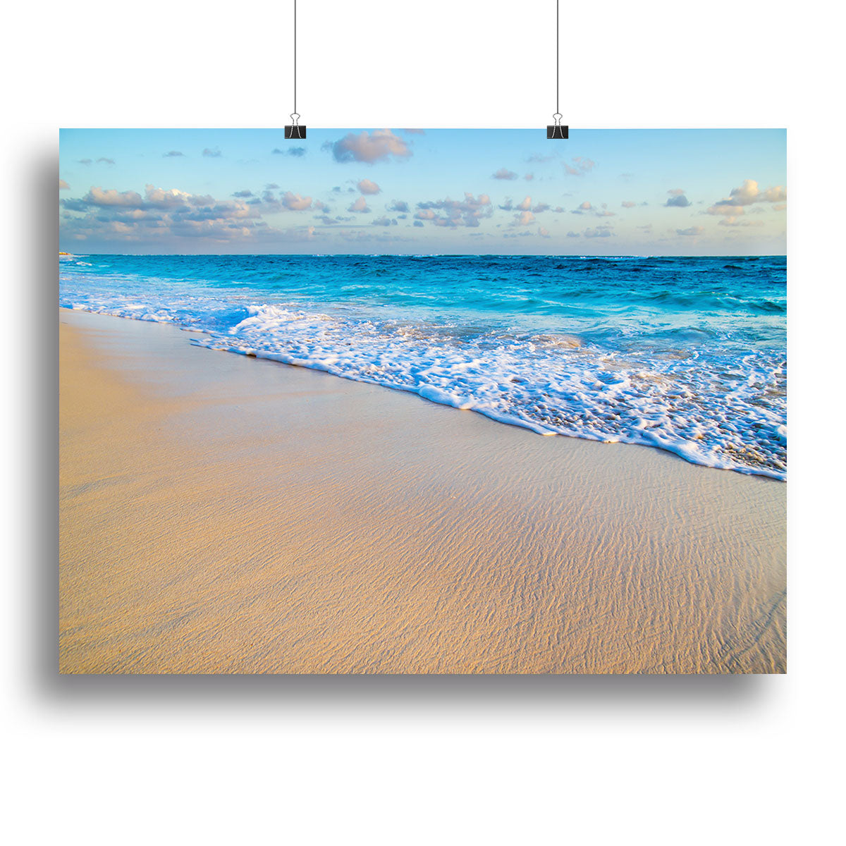 beach and beautiful tropical sea Canvas Print or Poster - Canvas Art Rocks - 2
