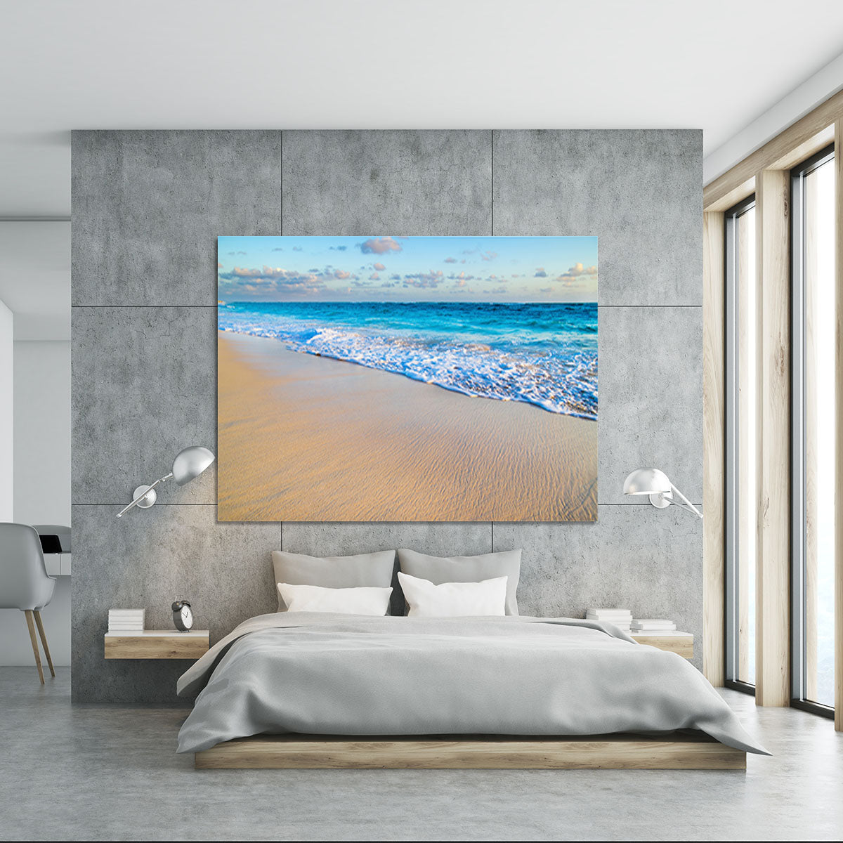 beach and beautiful tropical sea Canvas Print or Poster - Canvas Art Rocks - 5