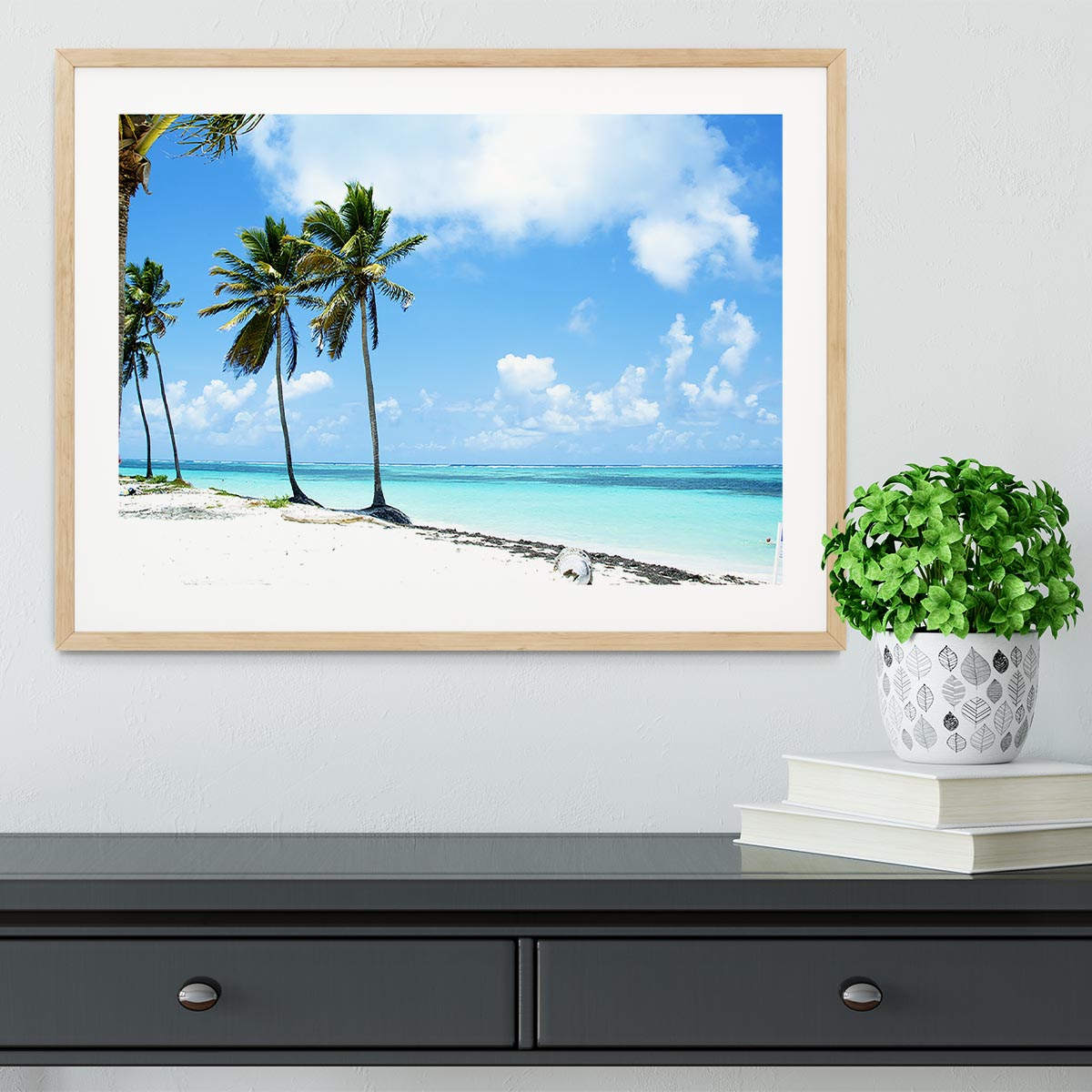 beaches Framed Print - Canvas Art Rocks - 3