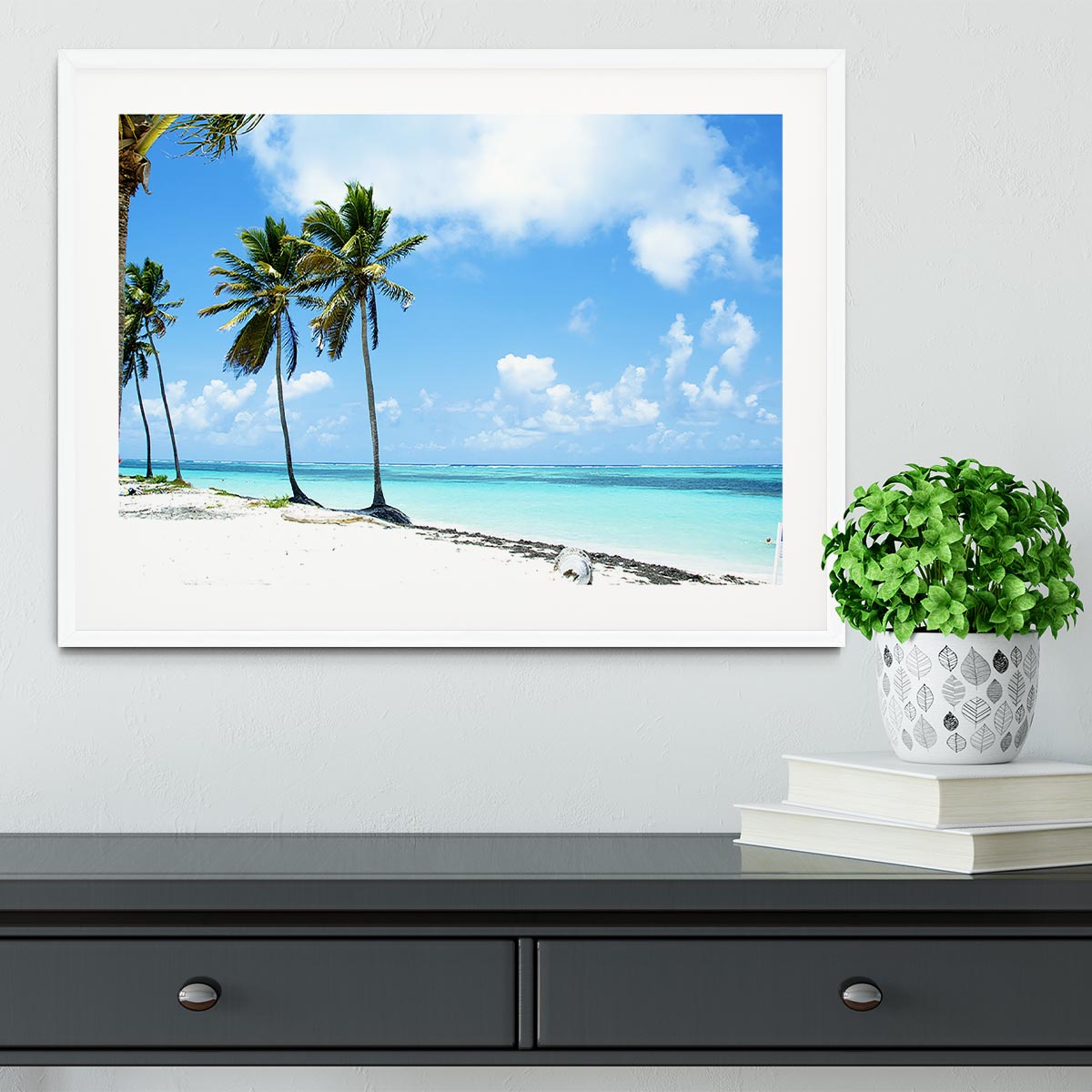 beaches Framed Print - Canvas Art Rocks - 5