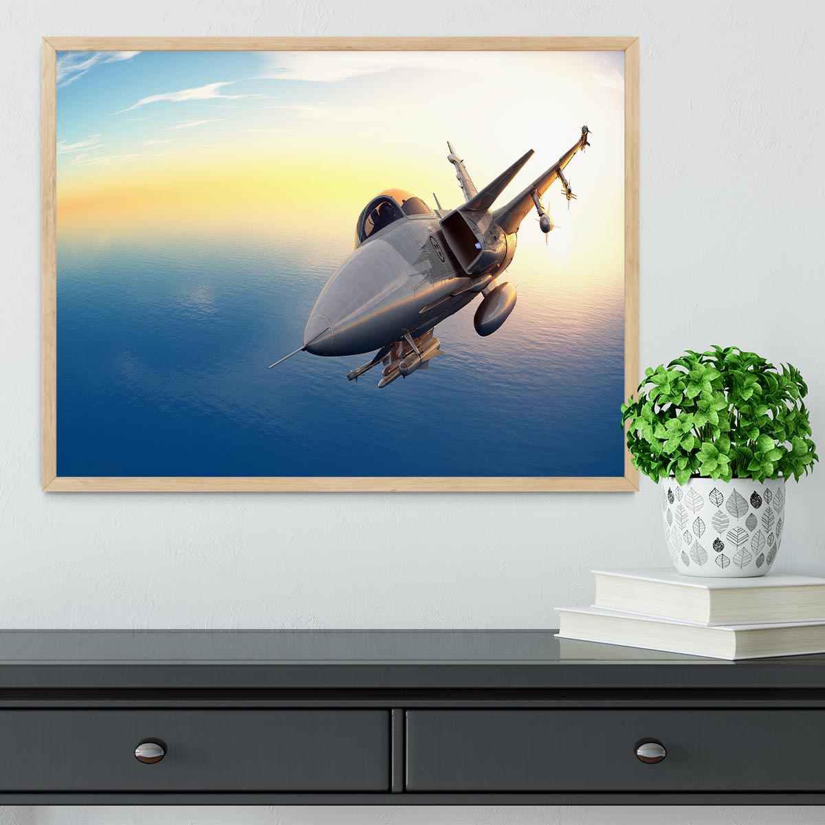 fighter 2 Framed Print - Canvas Art Rocks - 4
