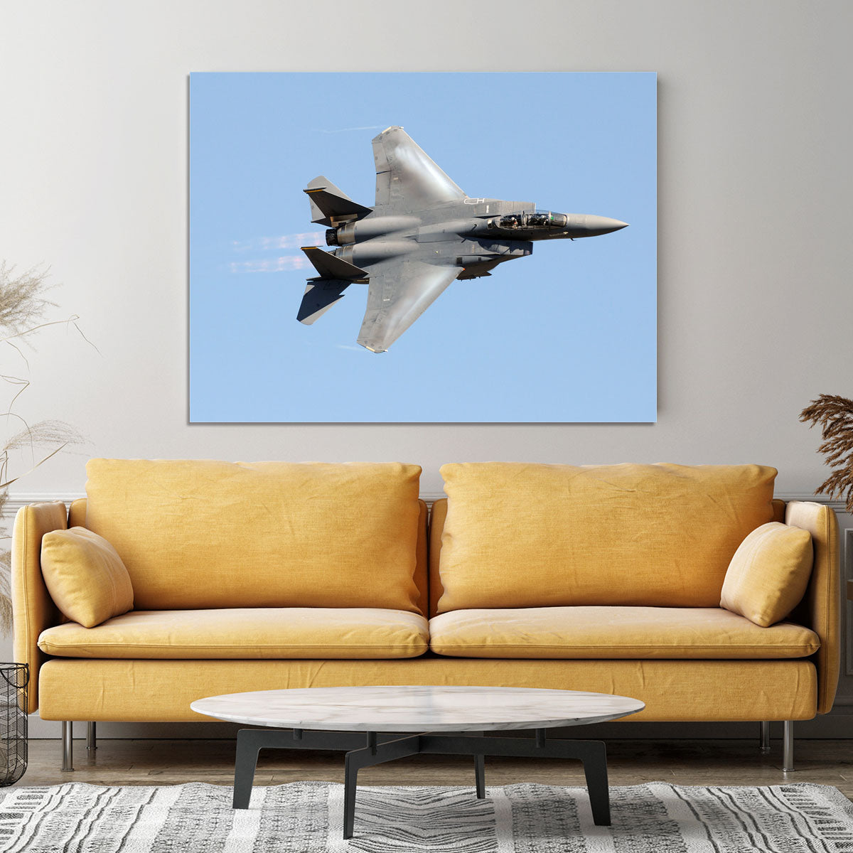 jet at high speed Canvas Print or Poster - Canvas Art Rocks - 4