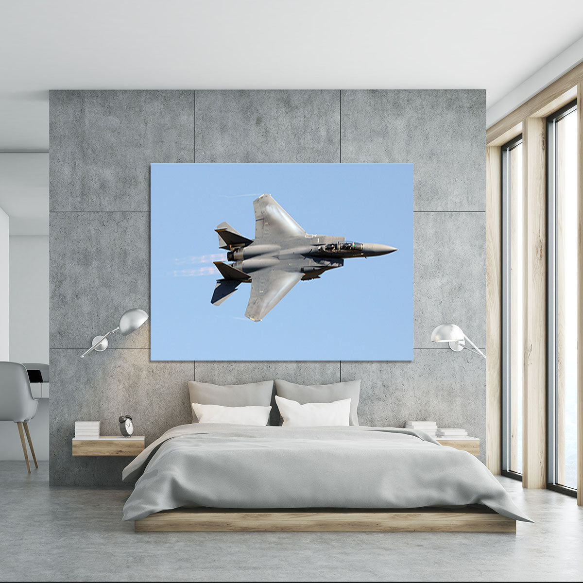 jet at high speed Canvas Print or Poster - Canvas Art Rocks - 5