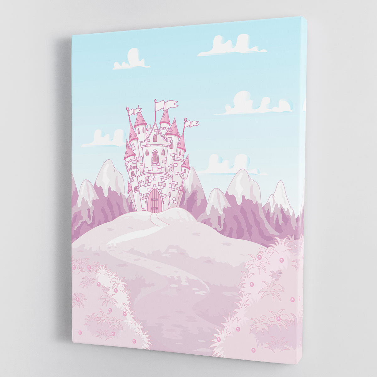 magic princess castle Canvas Print or Poster - Canvas Art Rocks - 1