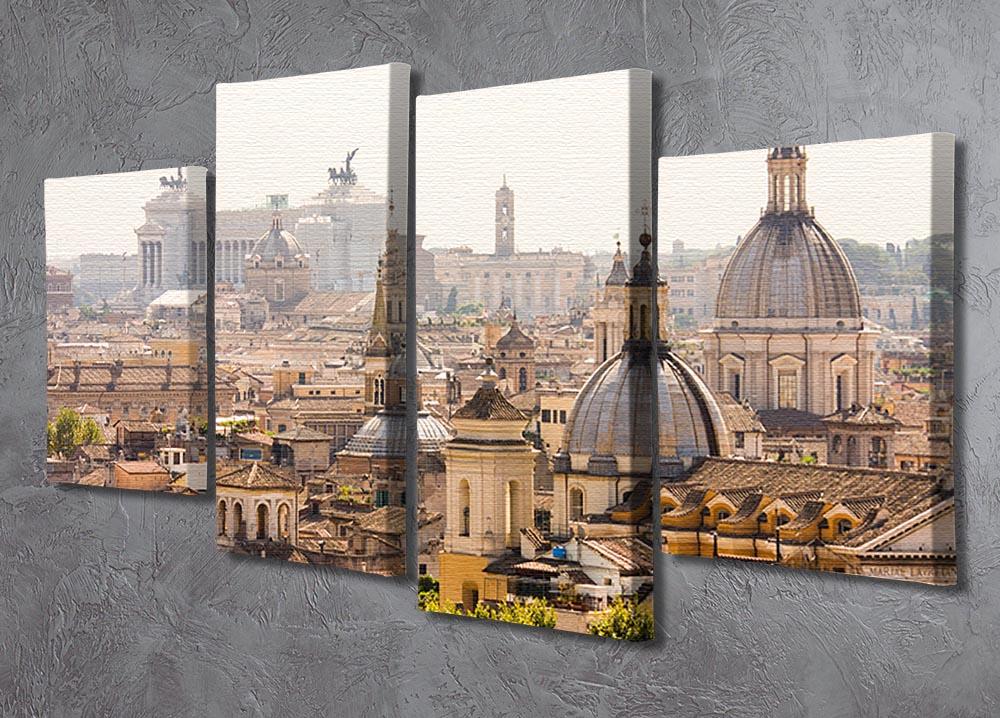 monument and several domes 4 Split Panel Canvas  - Canvas Art Rocks - 2