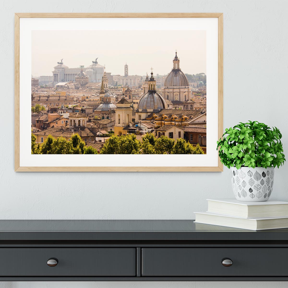 monument and several domes Framed Print - Canvas Art Rocks - 3