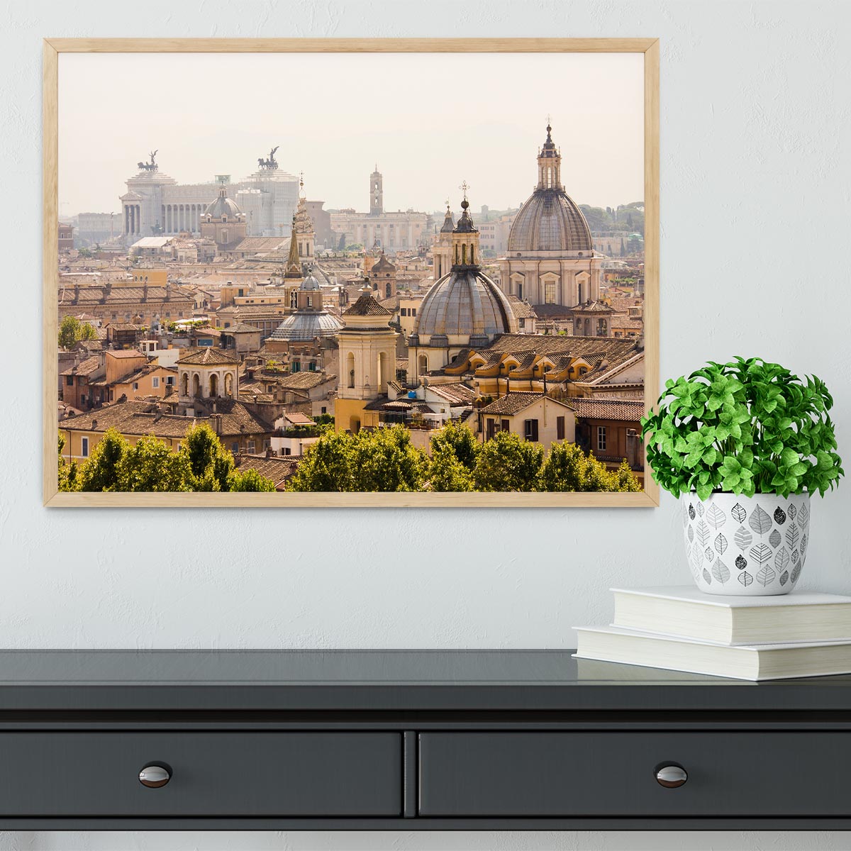 monument and several domes Framed Print - Canvas Art Rocks - 4
