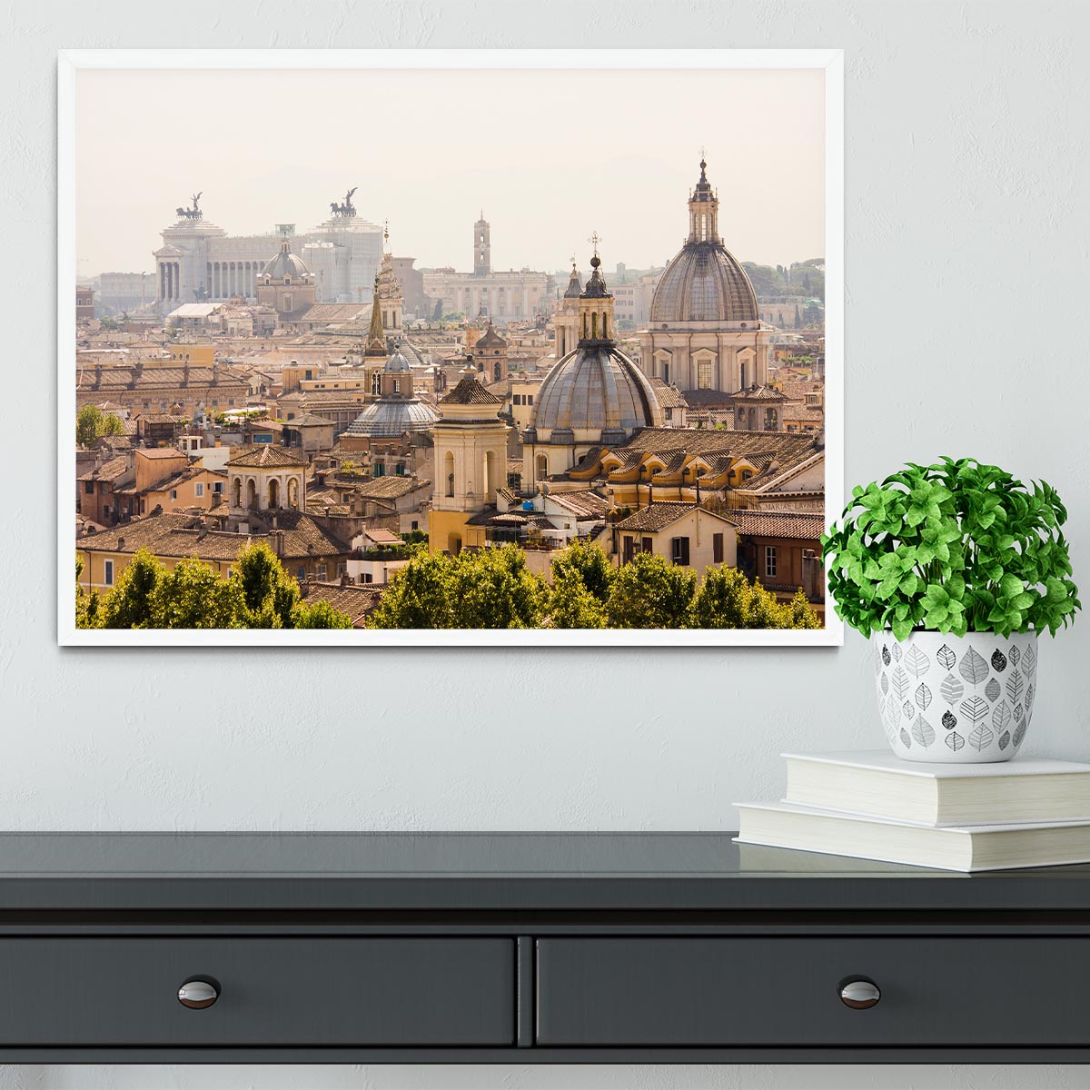 monument and several domes Framed Print - Canvas Art Rocks -6