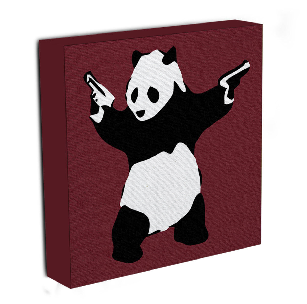 Banksy Panda with Guns Canvas Print & Poster - Canvas Art Rocks