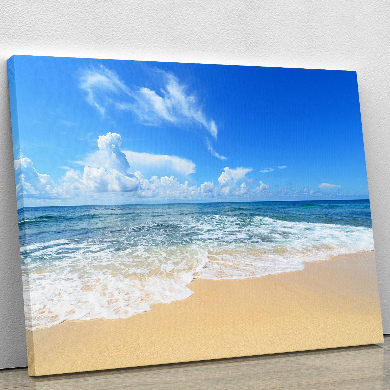 summer sky of Okinawa Canvas Print or Poster - Canvas Art Rocks - 1