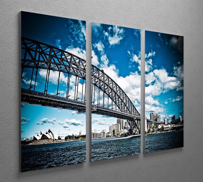 the bridge 3 Split Panel Canvas Print - Canvas Art Rocks - 2